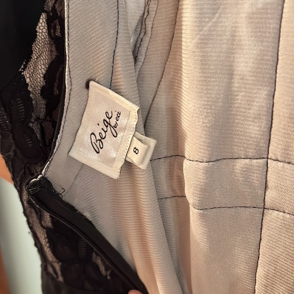 Beige by Eci black dress size 8 - Picture 5 of 5